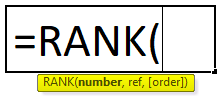 RANK Formula