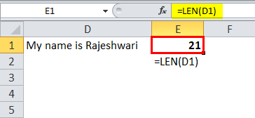 LEN Function 1-2