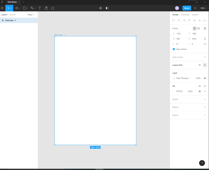 Figma grid output 2