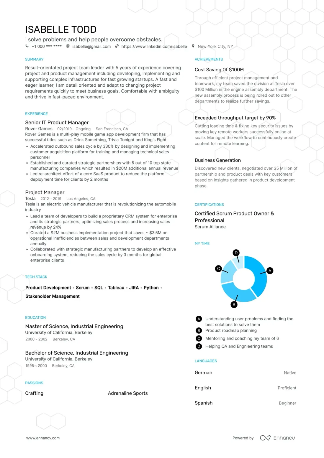 Minimal Resume Template