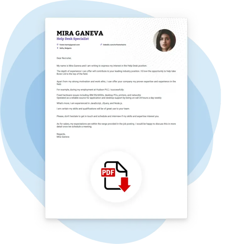 Cover Letter Builder Pack 4