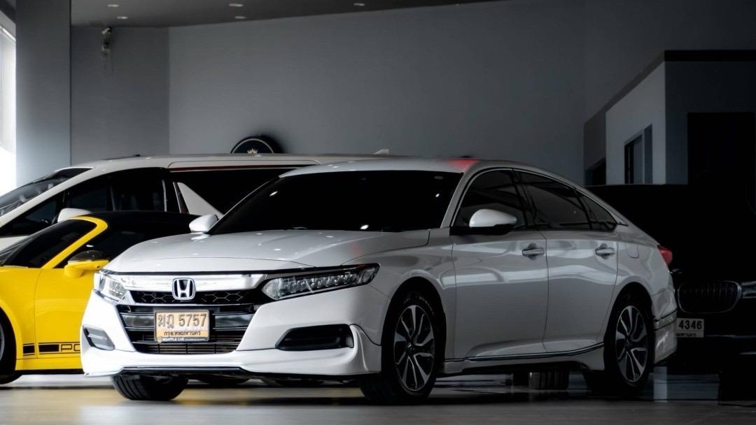 Honda Accord 1.5 Turbo ปี 2019 สีขาว รหัส BAC5757