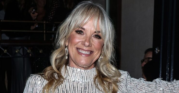 Tamzin Outhwaite smiling