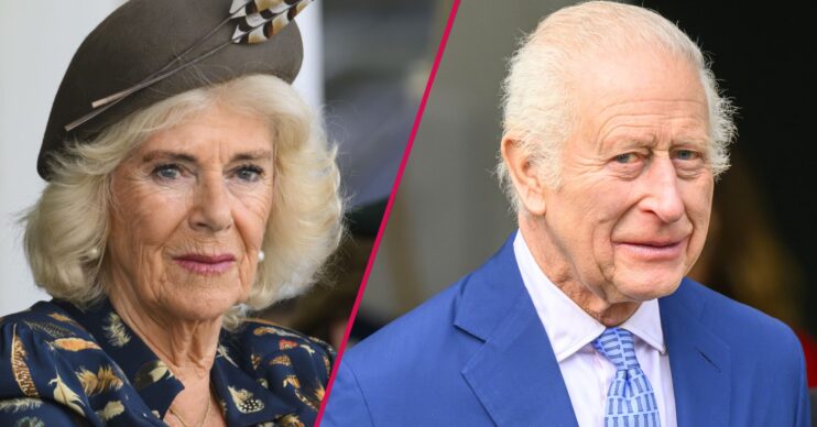 ED! composite of Queen Camilla and King Charles during royal engagements