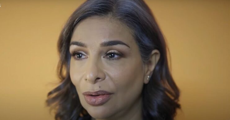 Shobna Gulati speaking