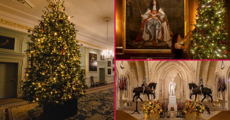 Royal Christmas decorations