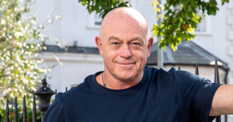 Ross Kemp smiling on EastEnders (Credit: BBC/Composite: ED!)