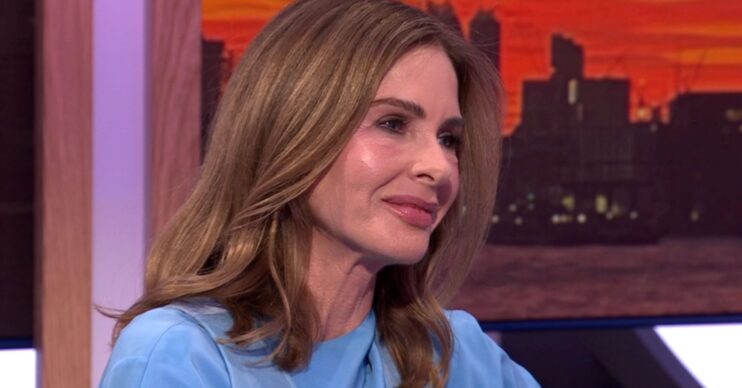 Trinny Woodall smiling on The One Show