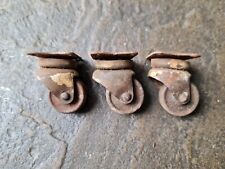 Vintage wheels castors for sale  HUDDERSFIELD