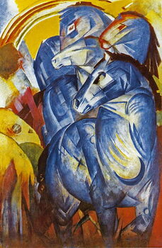 Αναπαραγωγή A Tower of Blue Horses, 1913