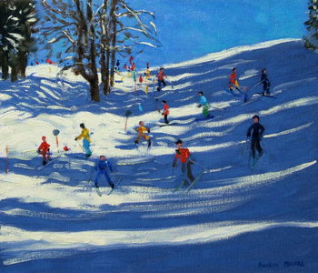 Художній друк Blue shadows, Morzine