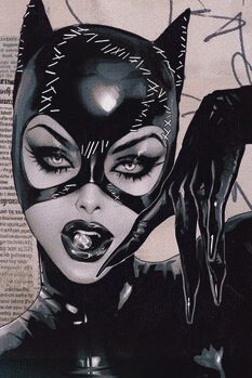 Плакат Catwoman - Black Suit