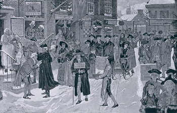 Αναπαραγωγή Christmas Morning in Old New York Before the Revolution