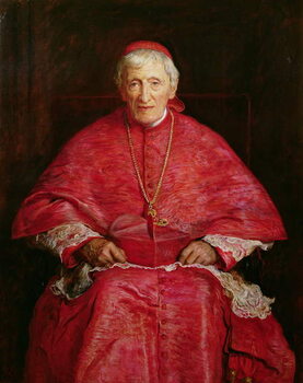 Художній друк Portrait of Cardinal Newman (1801-90)