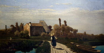 Αναπαραγωγή Rural landscape, Morning in May, 1869