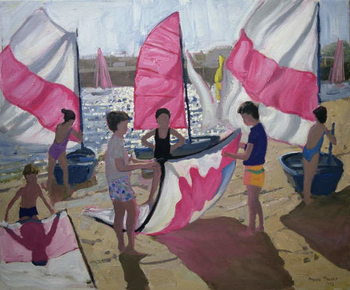 Художній друк Sailboat, Royan, France, 1992