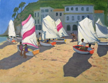 Художній друк Sailboats, Costa Brava, 1999