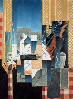 Художній друк Still Life with Violin and Guitar, 1913