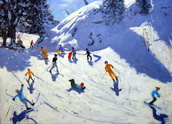 Художній друк The Gully, Belle Plagne, 2004