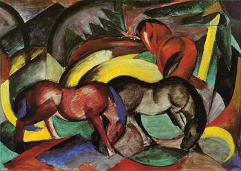 Αναπαραγωγή Three Horses, 1912