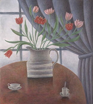 Художній друк Tulips, Curtain, Cups, 2002