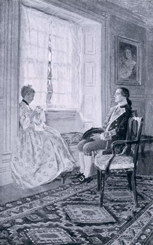 Αναπαραγωγή Washington and Mary Philipse