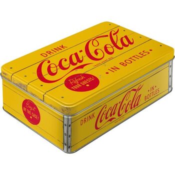 Πιάτο Coca-Cola - Logo Yellow