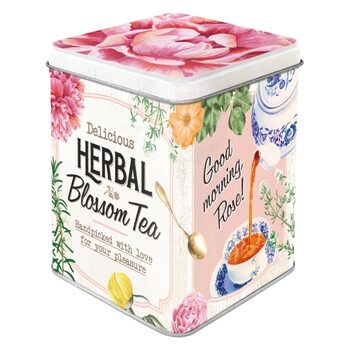 Πιάτο Κουτί από κασσίτερο Herbal Blossom Tea