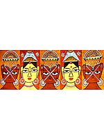 People (Madhubani Style)