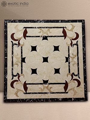 31" Square Design Outlay Top For Flooring  And Home Furniture