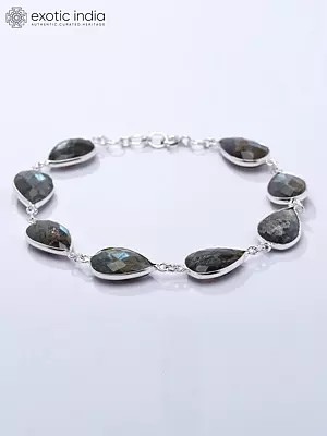 Labradorite Gemstone Bracelet