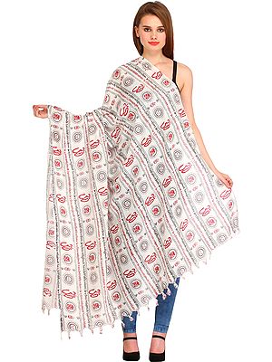 Gayatri Mantra Prayer Shawl