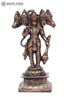 Lord Hanuman Copper Statues