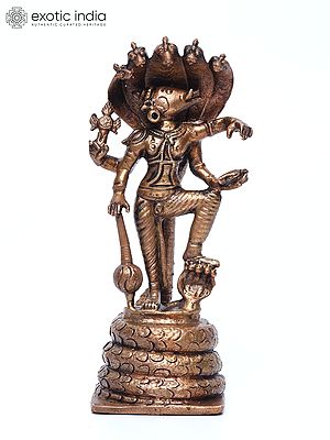 Lord Vishnu Copper Statues