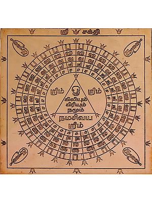 ஸ்ரீ சக்தி: Copper Shri Shakti Yantra (Tamil)