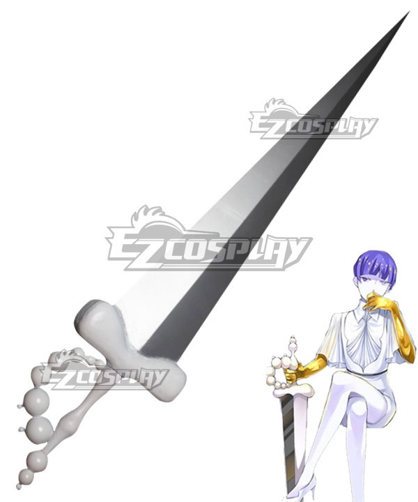 Land of the Lustrous Houseki no Kuni Phosphophyllite Moon Sword Cosplay Weapon Prop