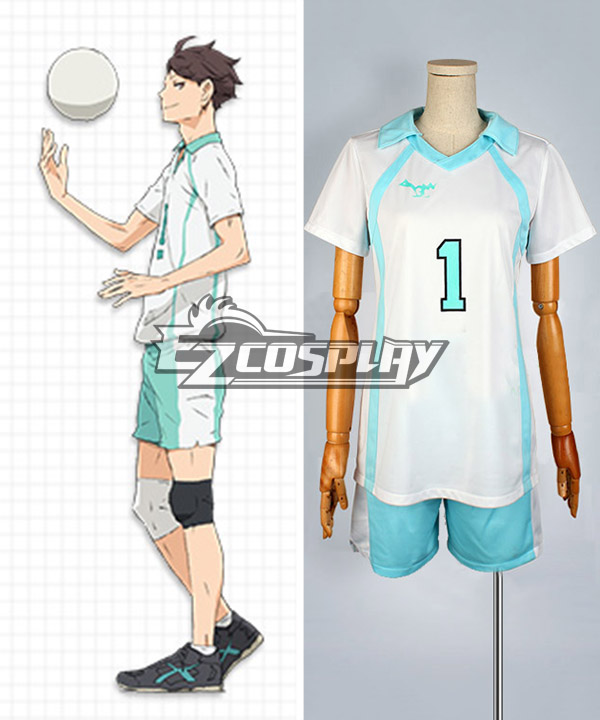 Haikyu!! #4 Hajime Iwaizumi or #1 Tōru Oikawa Cosplay Costume