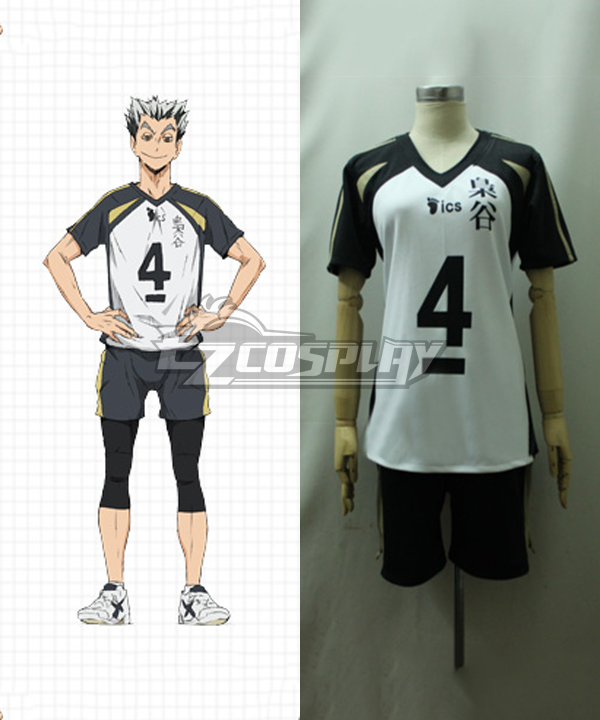 Haikyu!! Haikyuu!! Second Season Kakugawa High Kakugawa Gakuen Koukou Bokuto Koutarou Cosplay Costume