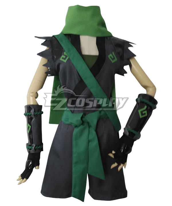 Overwatch OW Sparrow Genji Female Cosplay Costume