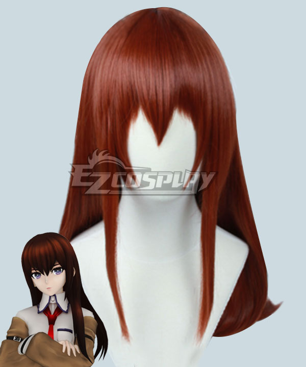 Steins;Gate Steins Gate Kurisu Makise Brown Cosplay Wig