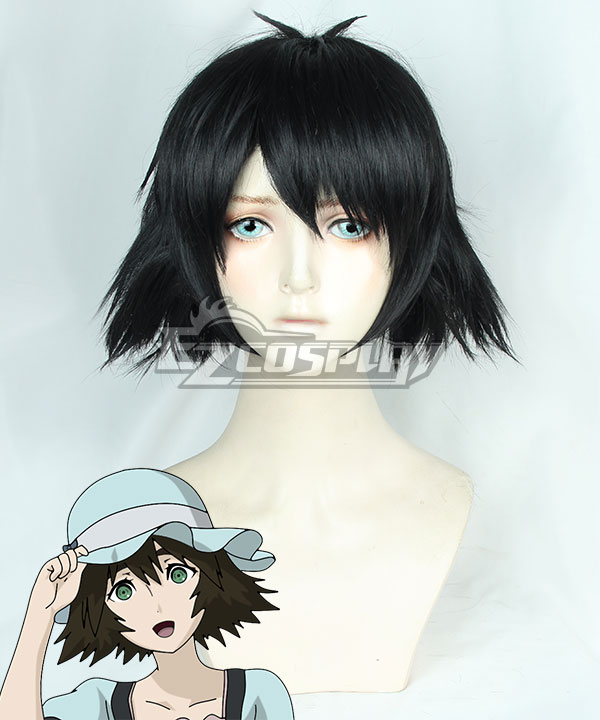 Steins;Gate Steins Gate Mayuri Shiina Black Cosplay Wig