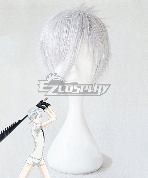 Land of the Lustrous Houseki no Kuni Antarcticite White Cosplay Wig