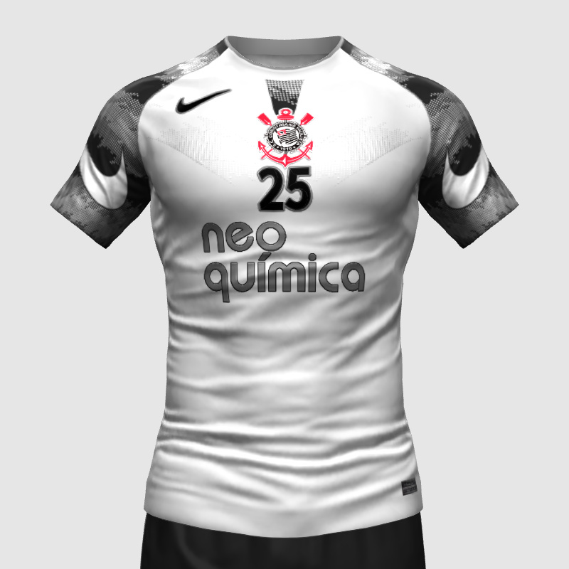 Corinthians Home Nike Concept - FIFA 23 Kit Creator Showcase