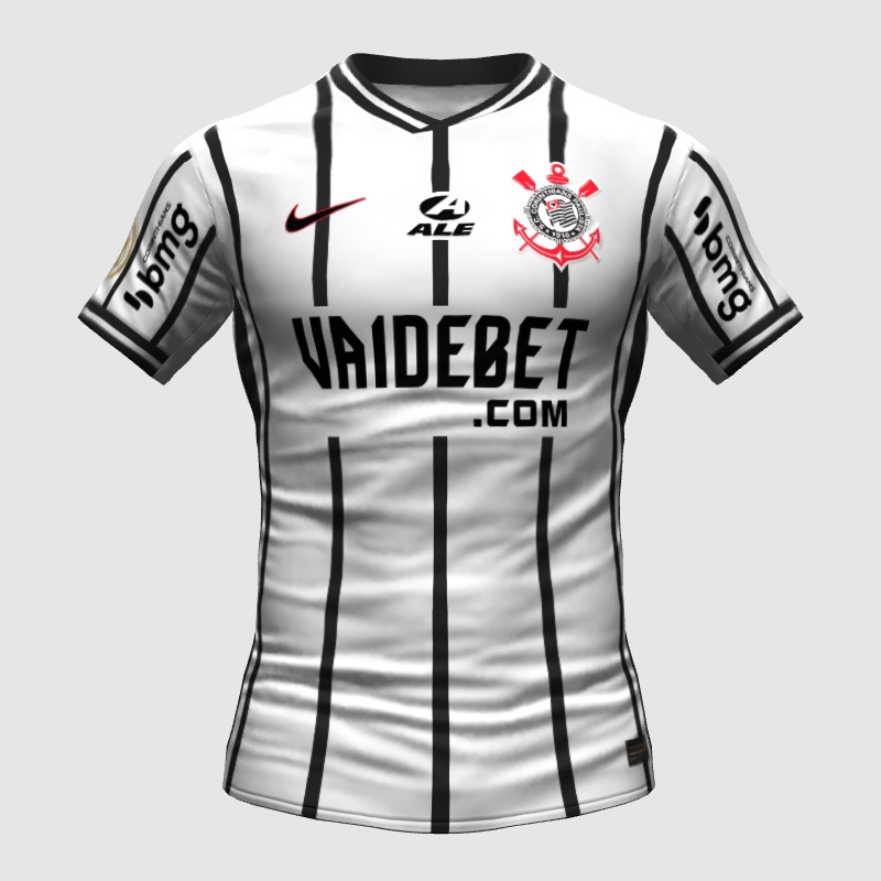 [Brasileirão 2024] Corinthians Home Kit - FIFA Kit Creator Showcase