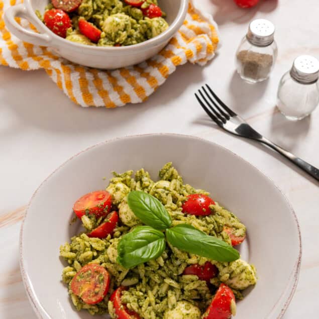 Pesto Orzo Salad