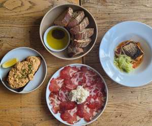 Dishes at The Holland, Kensington