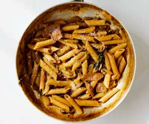 Joe Trivelli’s porcini penne; photography by Matt Russell