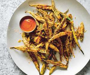 Make Dishoom’s okra fries; photography by Haarala Hamilton