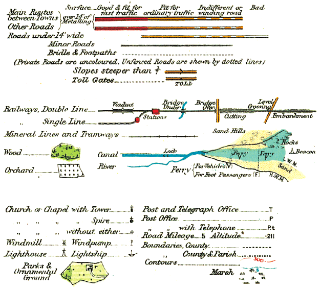 Sample of a New Popular Edition Series Map