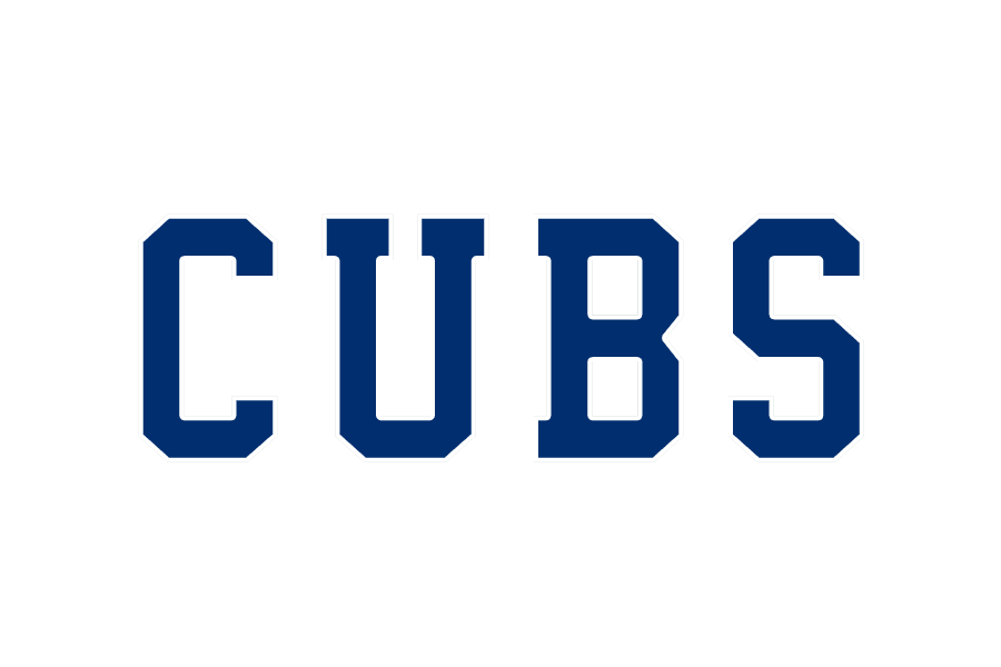 Chicago Cubs bear logo font